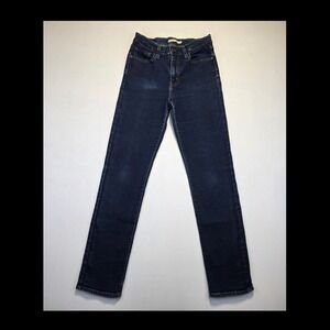 Levi's 724 High Rise Straight Jeans Women Medium Wash Stretch Denim